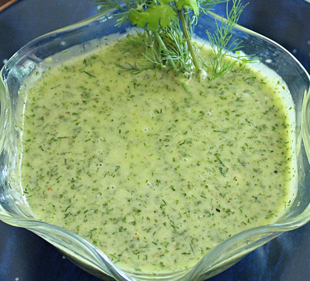 cilantro dill vinaigrette marinade