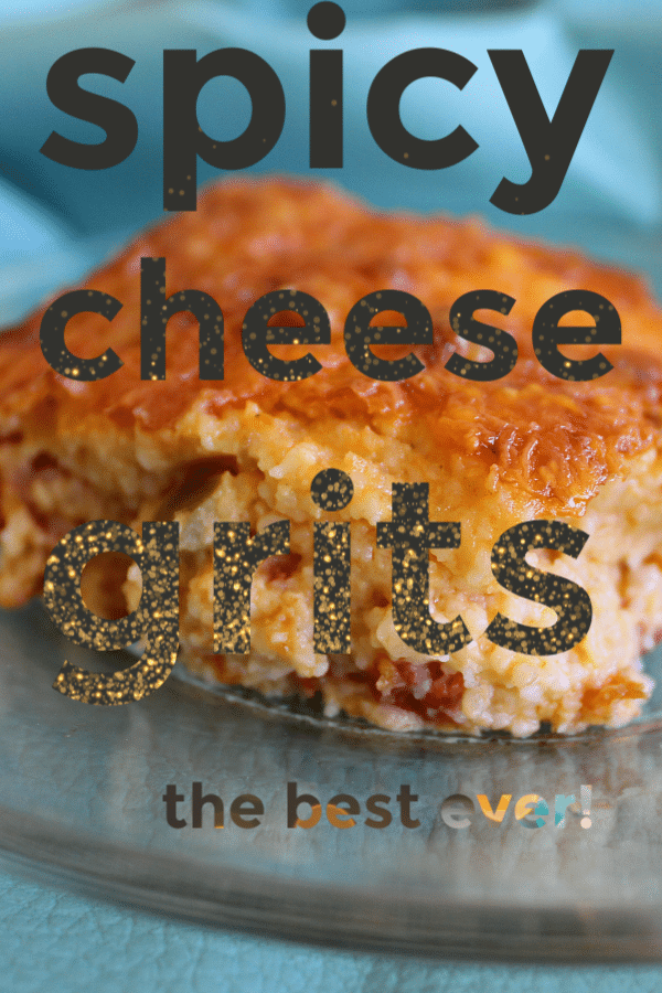 the best ever spicy cheese grits pinterest pin photo