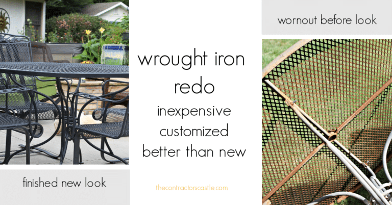 Just Like New…Wrought Iron ReDo!