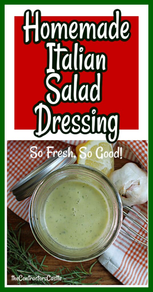 pinterest long pin of italian dressing with Dijon Mustard