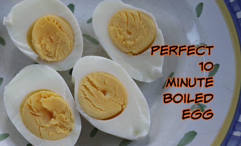 How to Boil the Perfect 10 minute Egg