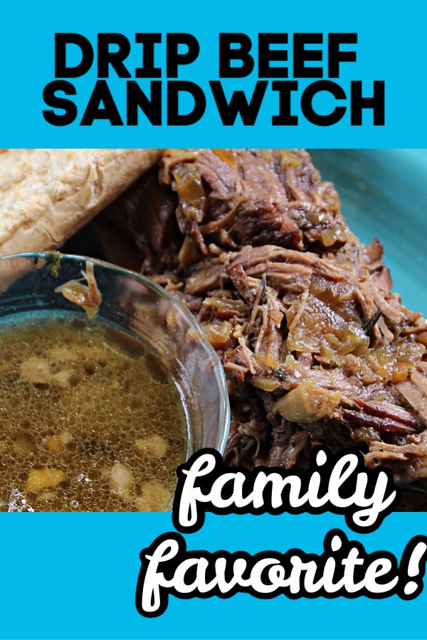 pinterest drip beef sandwich pin