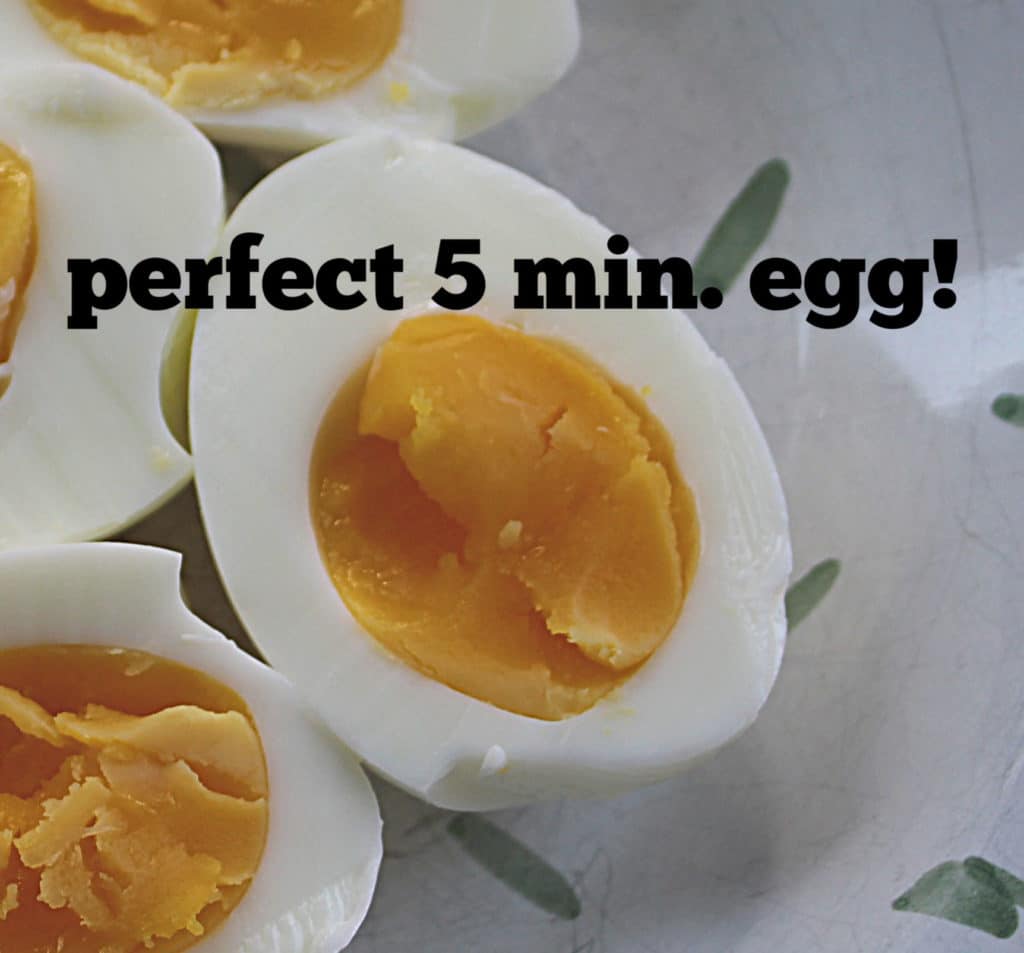 How to Boil the Perfect 5 minute Egg