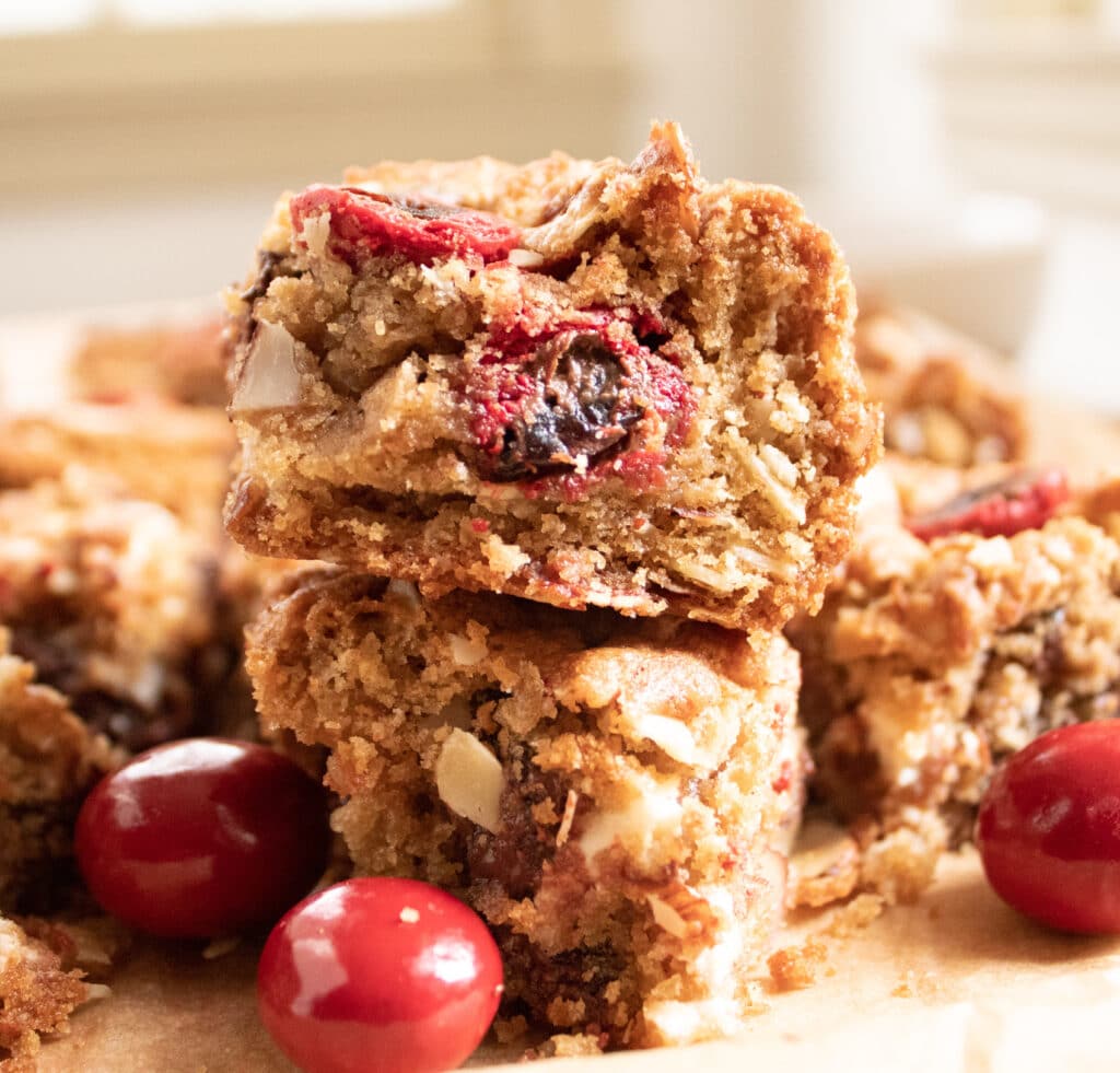 Delicious and Easy Chocolate Chunk Cherry Cookie Bars