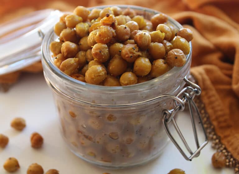 Best Airfryer Curry Crunchy Chickpeas