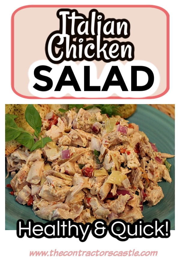 Easy Italian Chicken Salad