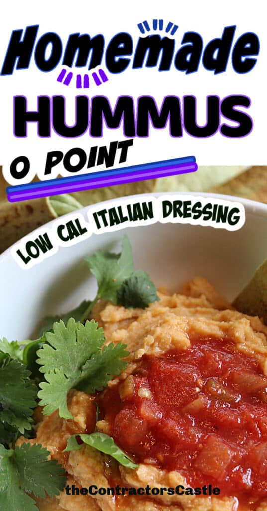 hummus o point low cal pinterest