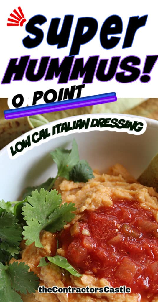 super Hummus 0 point pinterest pin