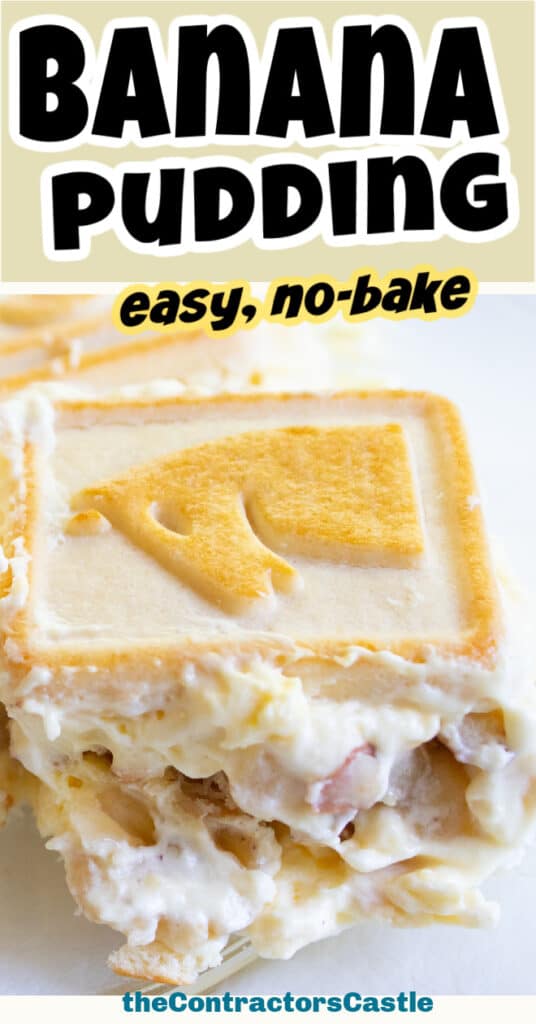 easy no bake banana pudding