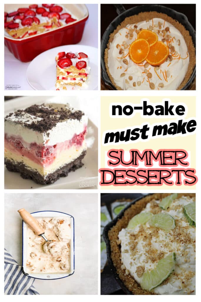 must make no bake summer desserts