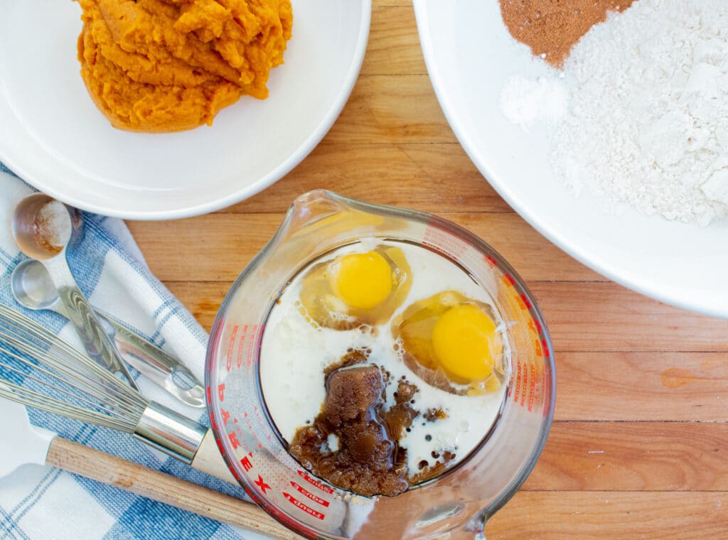 pumpkin muffin ingredients