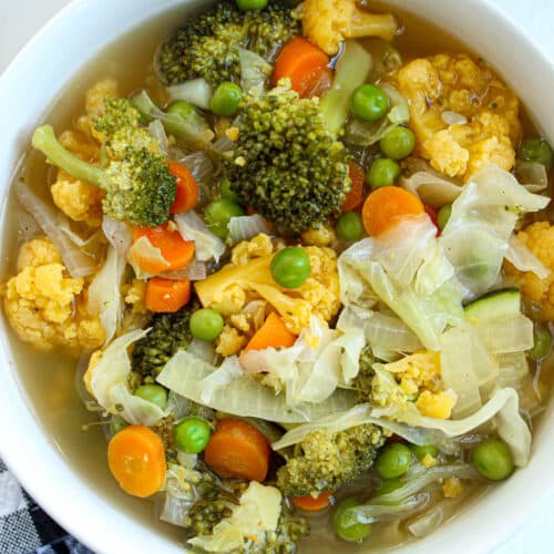 easy vegetable cabbage soup